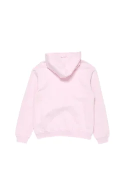 Acne Hooded Zipper Sweater Jakke Lys Rosa