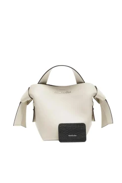 Acne Leather Card Holder Lommebok Sort