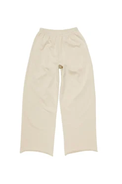 Acne Logo Sweatpants Bukse Beige Grå
