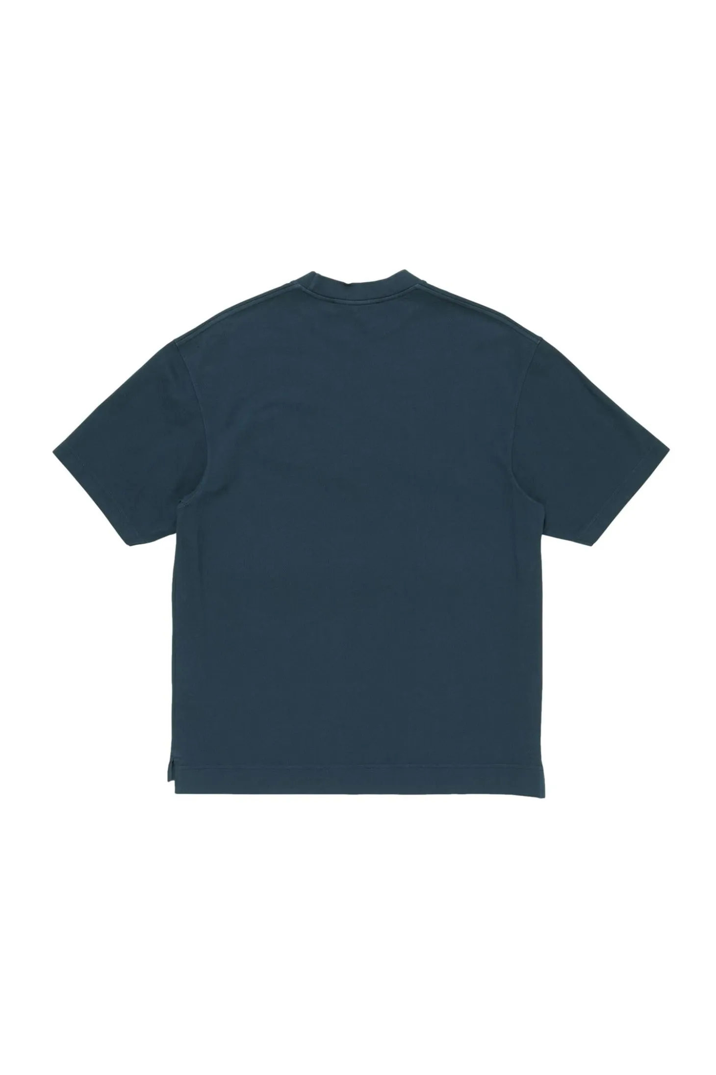 Acne Logo T-shirt - Relaxed Fit T-shirt Marine