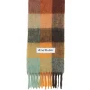 Acne MOHAIR CHECKED SCARF Skjerf Mønster