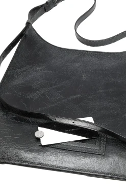 Acne Platt Shoulder Bag Veske Sort