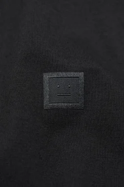 Acne Regular Fit Face T-Shirt T-shirt Sort