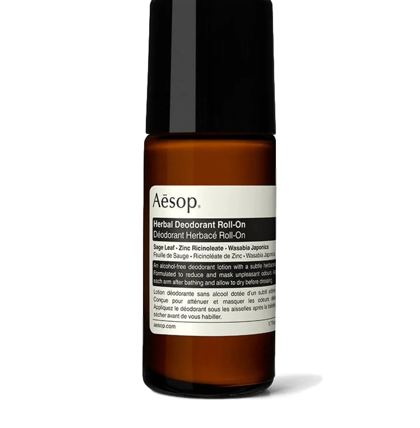 Aesop Herbal Deodorant Roll-On 50mL Deodorant Gjennomsiktig