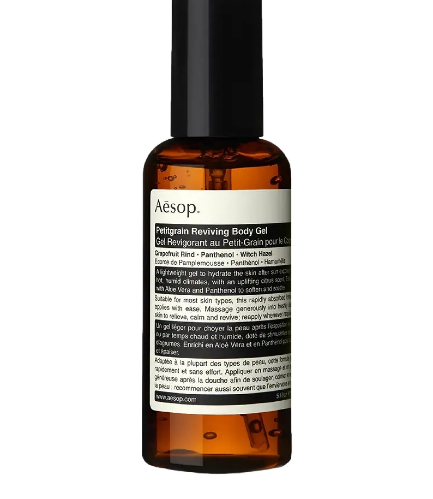 Aesop Petitgrain Reviving Body Gel 150mL Body Lotion