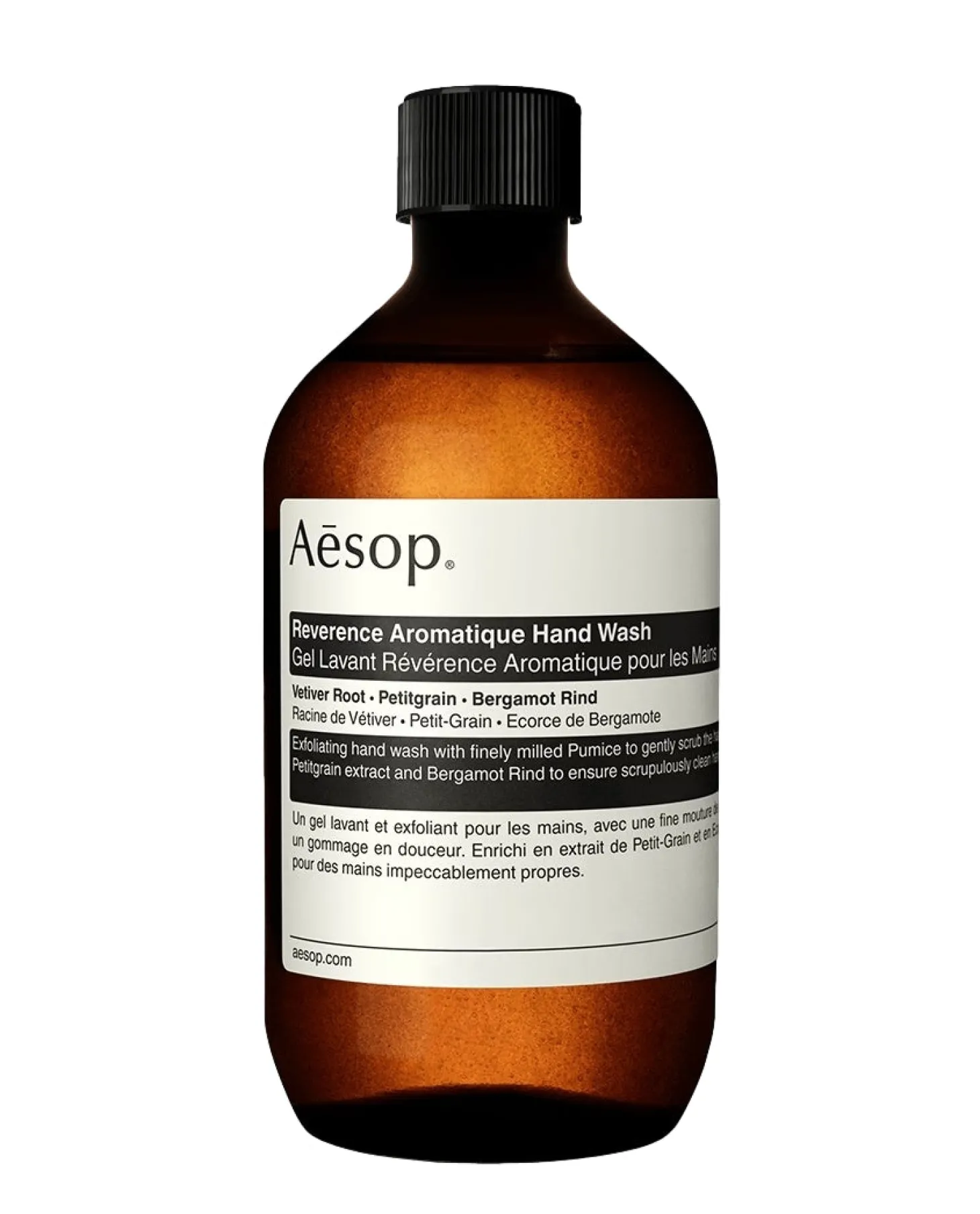 Aesop Reverence Aromatique Hand Wash 500mL with Screw Cap Refill Håndsåpe Gjennomsiktig