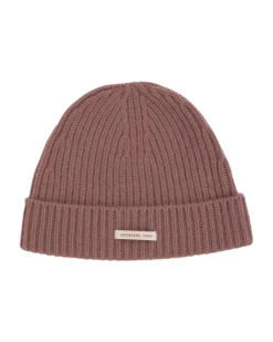 Amundsen Cashmere Beanie Lue Rustrød