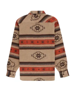 Amundsen Framheim Åkle Shirt Jakke Rødbrun