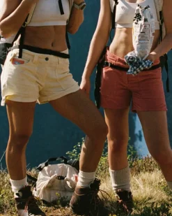 Amundsen 5Incher Concord G.Dyed Shorts Womens Shorts Beige