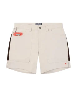 Amundsen 7incher Concord Shorts Mens Shorts Hvit Og Brun