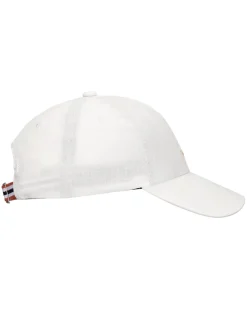 Amundsen Linen Patch Cap Caps Hvit