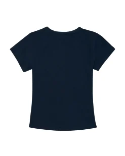 Amundsen Linen Tee Womens T-shirt Mørkeblå