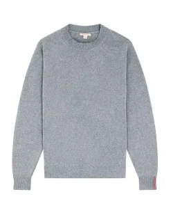 Amundsen Lodge Sweater Mens Genser Gråblå