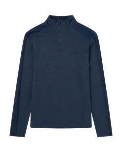 Amundsen 5Mila Half Zip Monochrome Mens Genser Navy