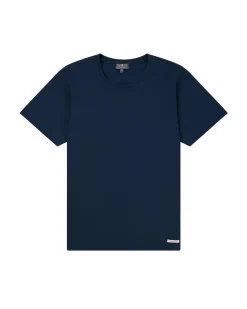 Amundsen Oslo Tee Mens T-shirt Navy