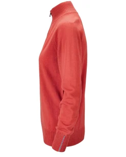 Amundsen Peak Half Zip Womens Genser Rød