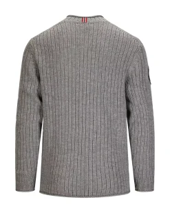 Amundsen Roald Roll Neck Mens Genser Lysegrå