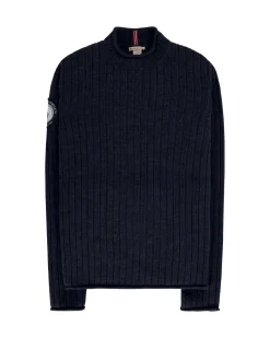 Amundsen Roalda Roll Neck Womens Genser Marine