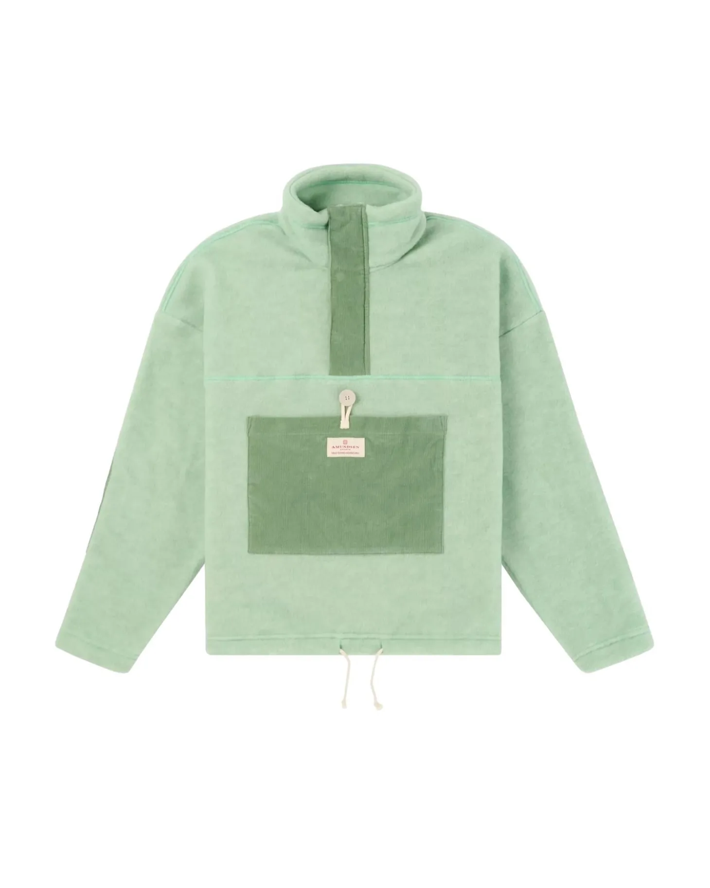 Amundsen Vagabond Cord Fleece Womens Genser Lysegrønn