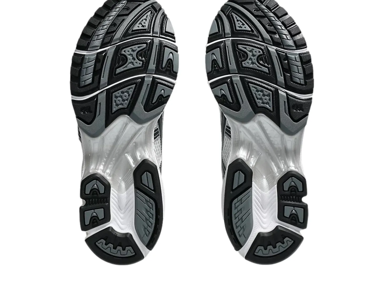 Asics GEL- KAYANO 14 White/Graphite Grey Sko Hvit Og Sølv