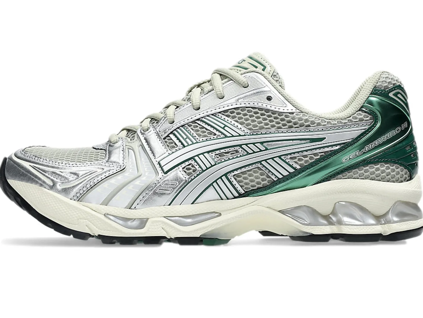 Asics GEL-KAYANO 14 DRIED LEAF GREEN/PURE SILVER Sko Grønn/Sølv