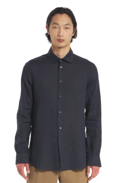 Barena Venezia Camicia Pavan S Telino Skjorte Mørkeblå