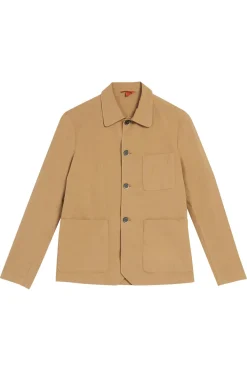Barena Venezia Overshirt Visal Garbo Overshirt Beige