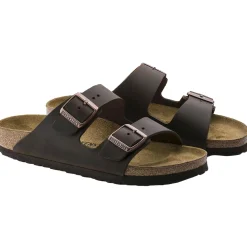 Birkenstock Arizona Oiled Leather Regular Habana Sko Mørkebrun