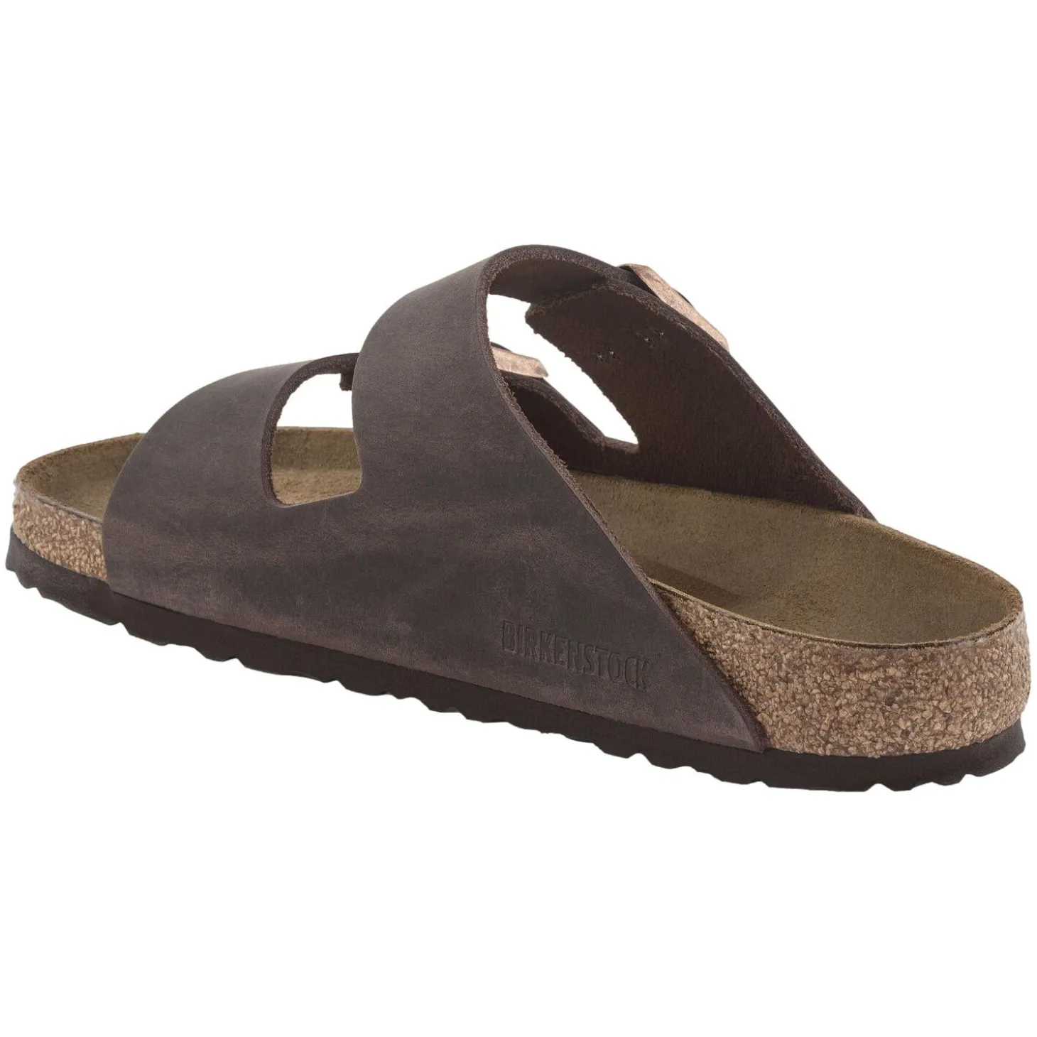 Birkenstock Arizona Oiled Leather Regular Habana Sko Mørkebrun