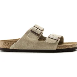 Birkenstock Arizona Suede Regular Taupe Sko Taupe