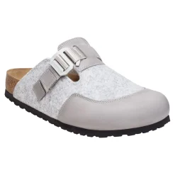 Birkenstock Boston Nova Sko Lys Grå Melert