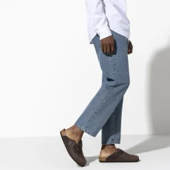 Birkenstock Boston Oiled Narrow Habana Sko Brun