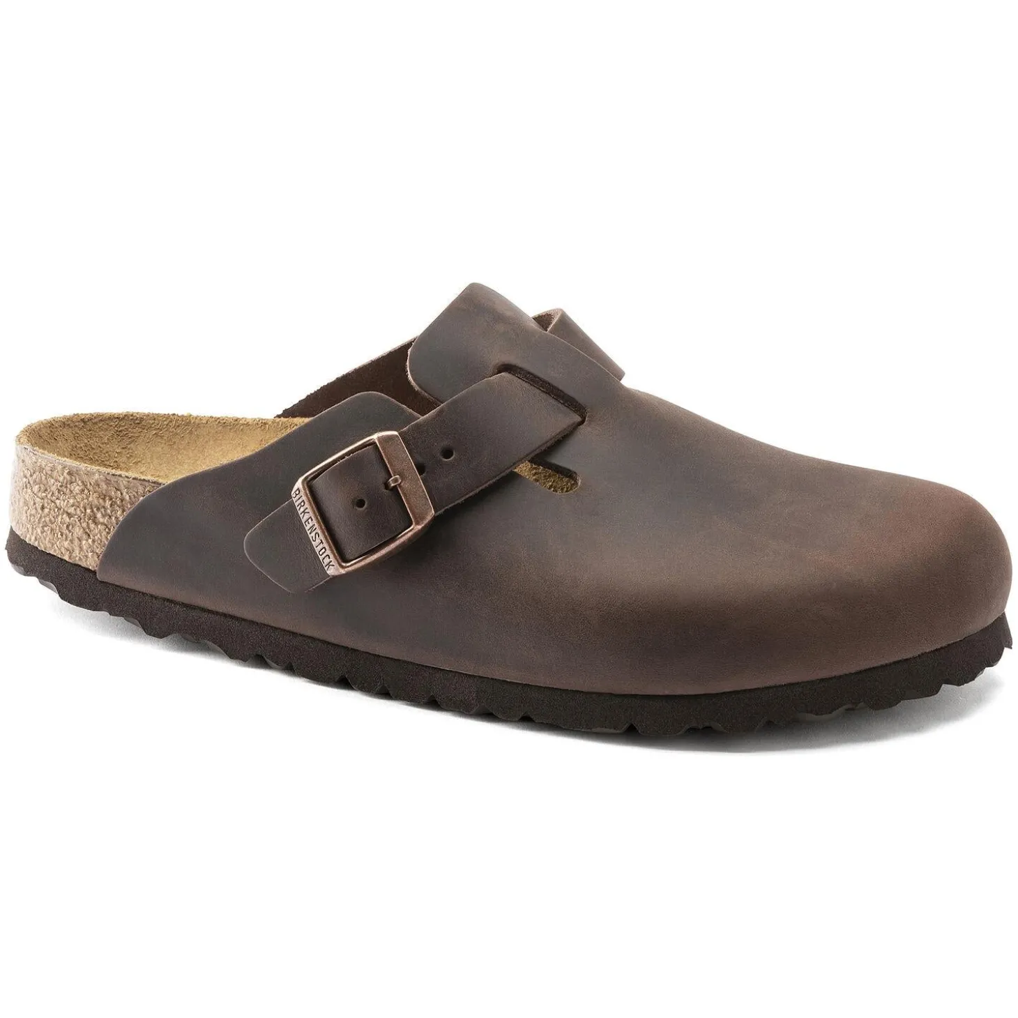 Birkenstock Boston Oiled Regular Habana Sko Brun