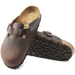 Birkenstock Boston Oiled Regular Habana Sko Brun