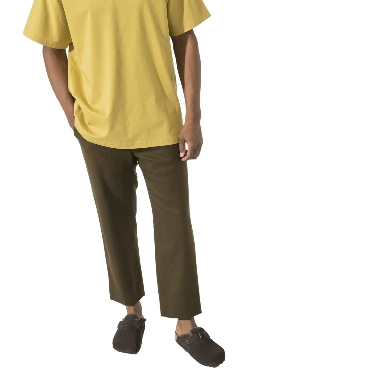 Birkenstock Boston Shearling Narrow Mocca Sko Brun