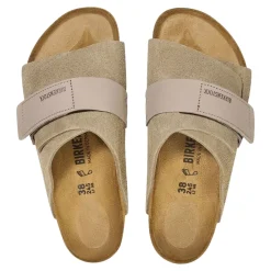 Birkenstock Kyoto Antique Taupe Narrow Sko Brun/Beige