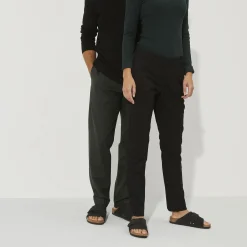 Birkenstock Kyoto Nubuck/Suede Leather Narrow Black Sko Sort