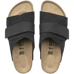 Birkenstock Kyoto Nubuck/Suede Leather Narrow Black Sko Sort