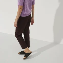 Birkenstock Kyoto Nubuck/Suede Leather Narrow Black Sko Sort