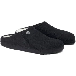 Birkenstock Zermatt Rivet wool felt Narrow Sko Sort