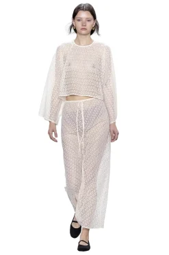 Blanca Studio Holland Skirt Skjørt Kremfarget