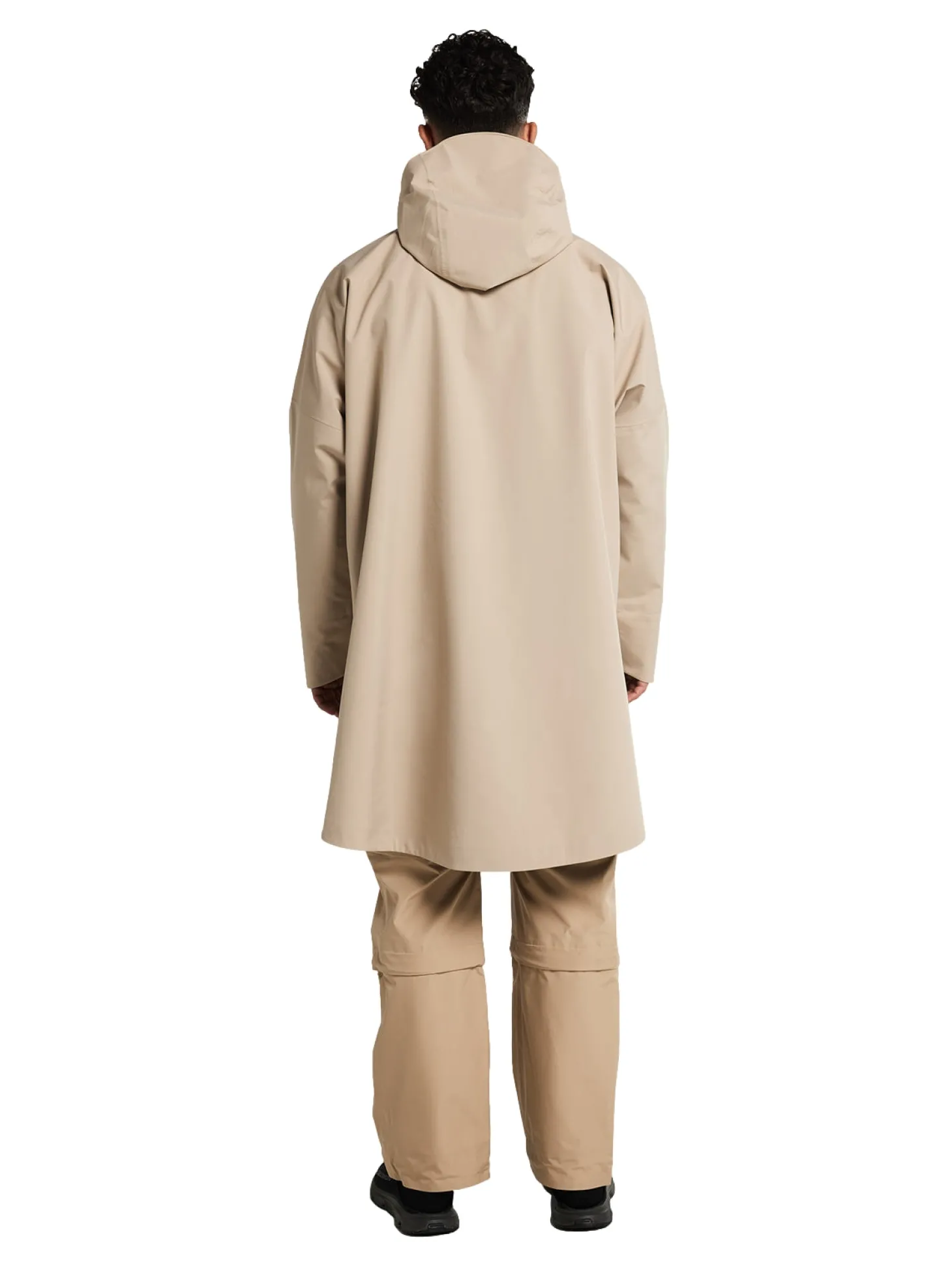 Blæst AALESUND PONCHO Beige Jakke Beige