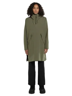 Blæst Aalesund Poncho Grape Leaf Jakke Oliven