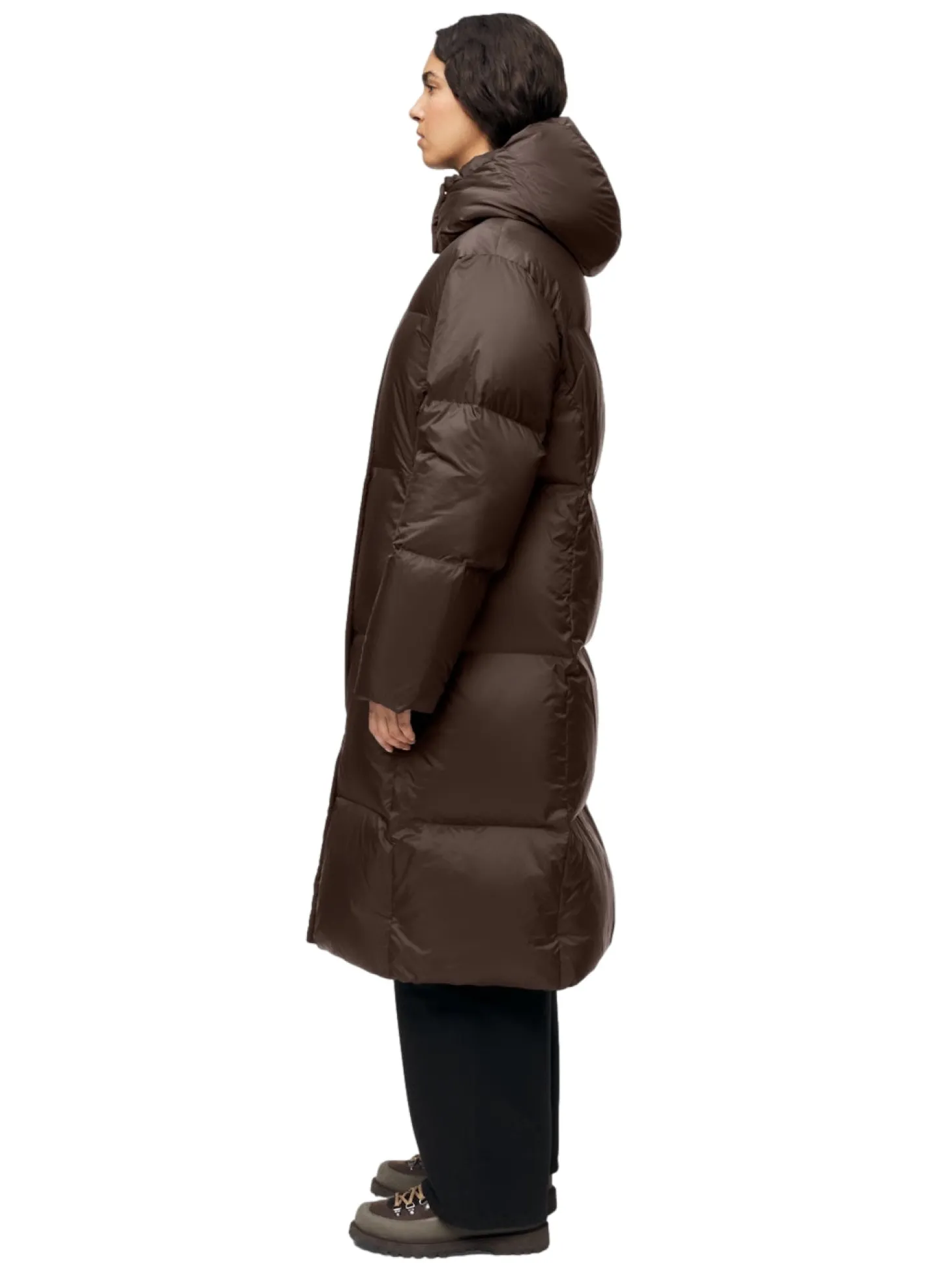 Blæst Aura Lightweight Down Coat Aura Jakke Brun