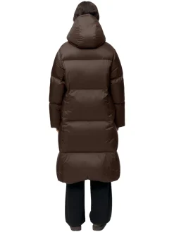 Blæst Aura Lightweight Down Coat Aura Jakke Brun