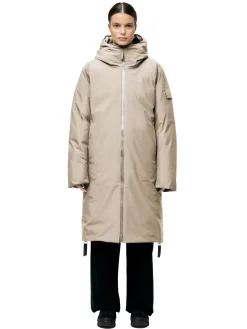 Blæst Bjorli Down Jacket Beige Jakke Beige