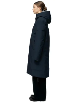 Blæst Bjorli Down Jacket Dark Navy Jakke Marine