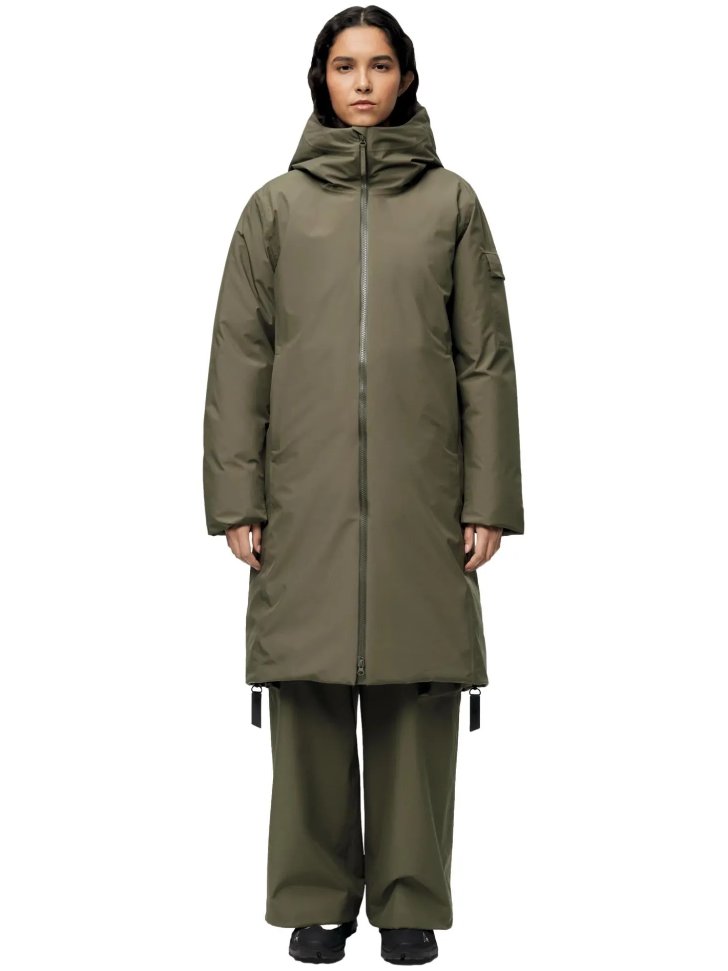 Blæst Bjorli Down Jacket Grape Leaf Jakke Oliven