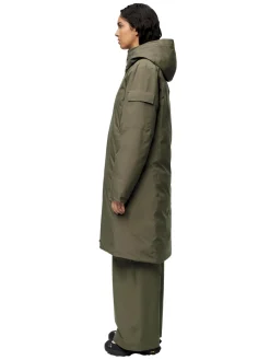 Blæst Bjorli Down Jacket Grape Leaf Jakke Oliven