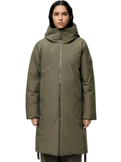 Blæst Bjorli Down Jacket Grape Leaf Jakke Oliven